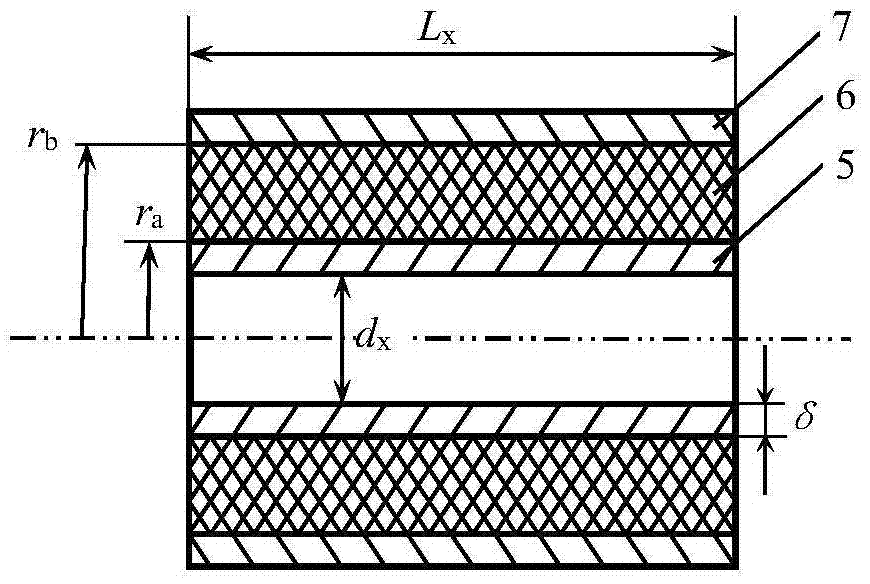 Design method of torsion tube external offset of externally offset non-coaxial cab stabilizer bar