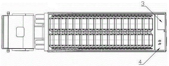 Movable type gas filling substation