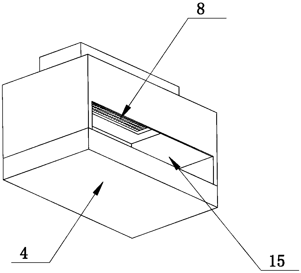 Automatic laser detection device and method for automobile curved glass