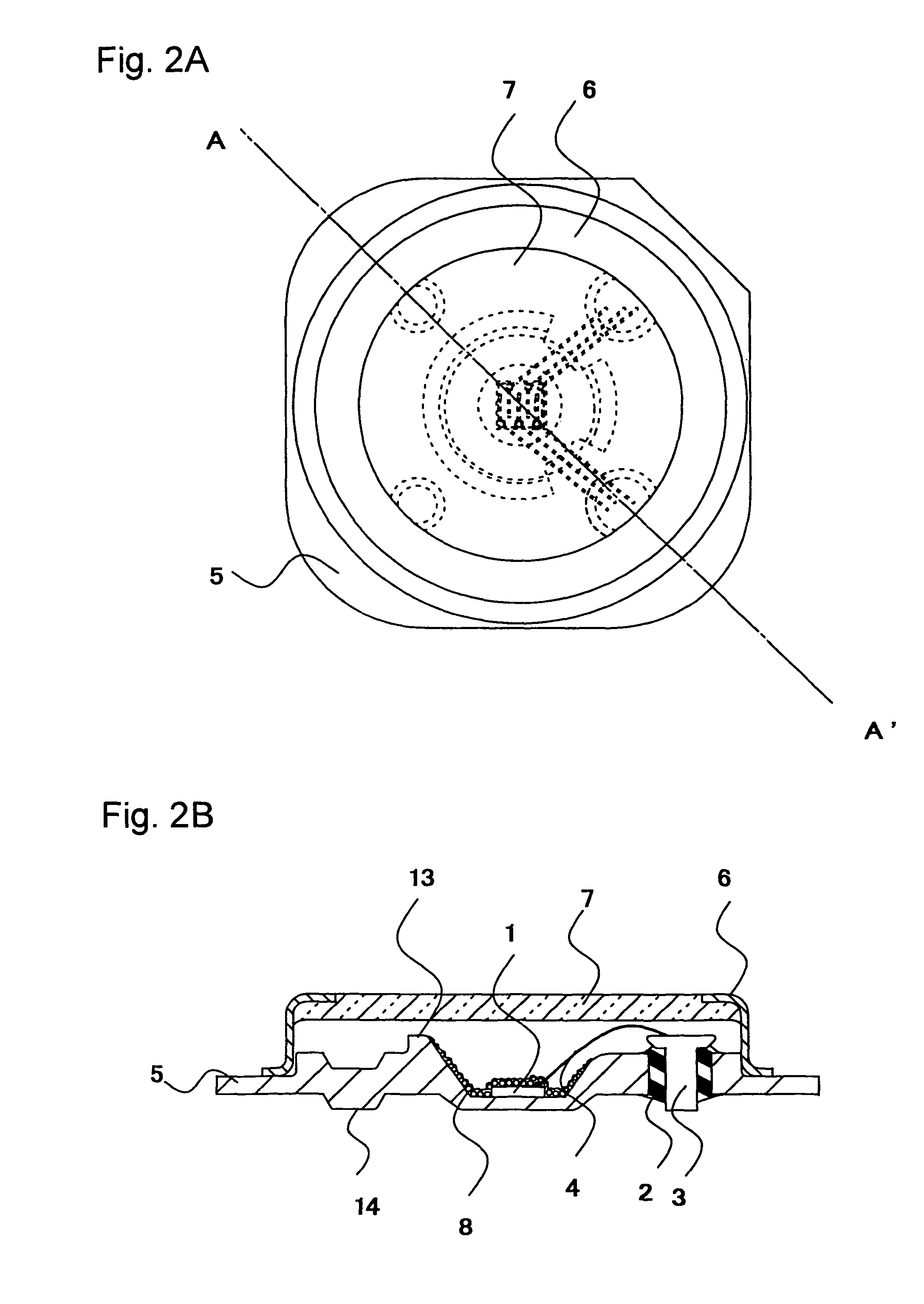 Semiconductor light emitting device provided with an alkaline earth metal boric halide phosphor for luminescence conversion