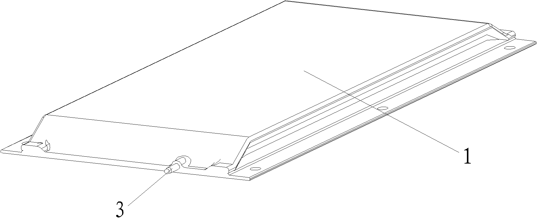 Flat plate soaking plate and manufacturing method thereof