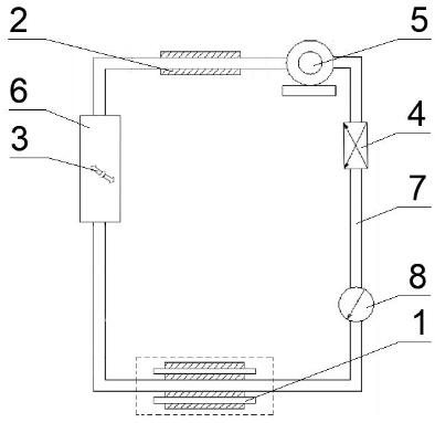 Device and method for synergistic treatment of wastewater containing heavy metals by magnetic treatment and sulfidation