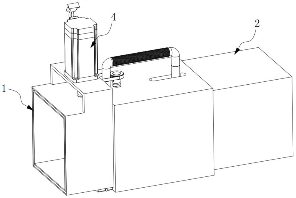 A high-efficiency clean and ventilated structure for high-rise buildings