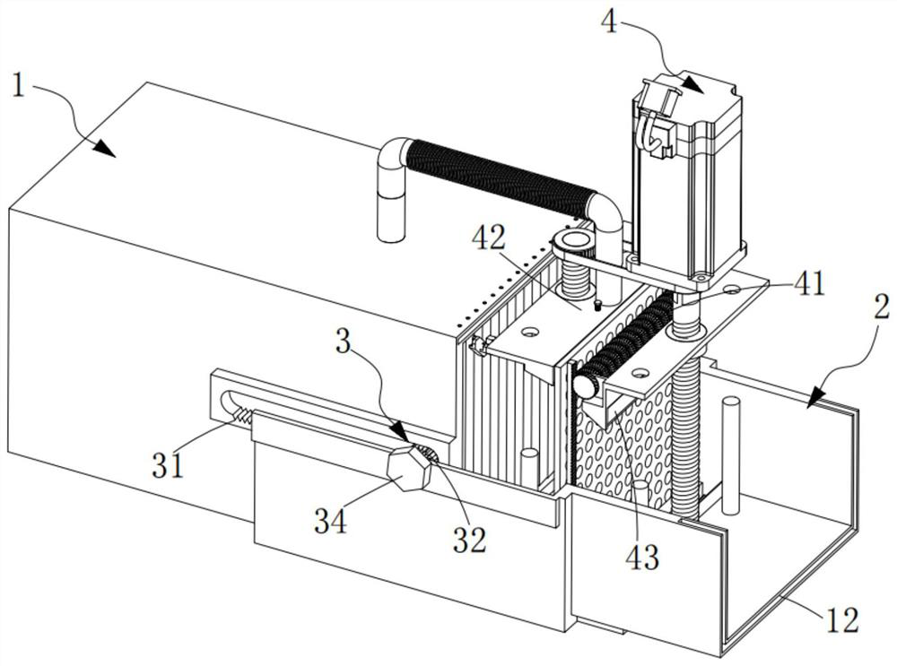 A high-efficiency clean and ventilated structure for high-rise buildings