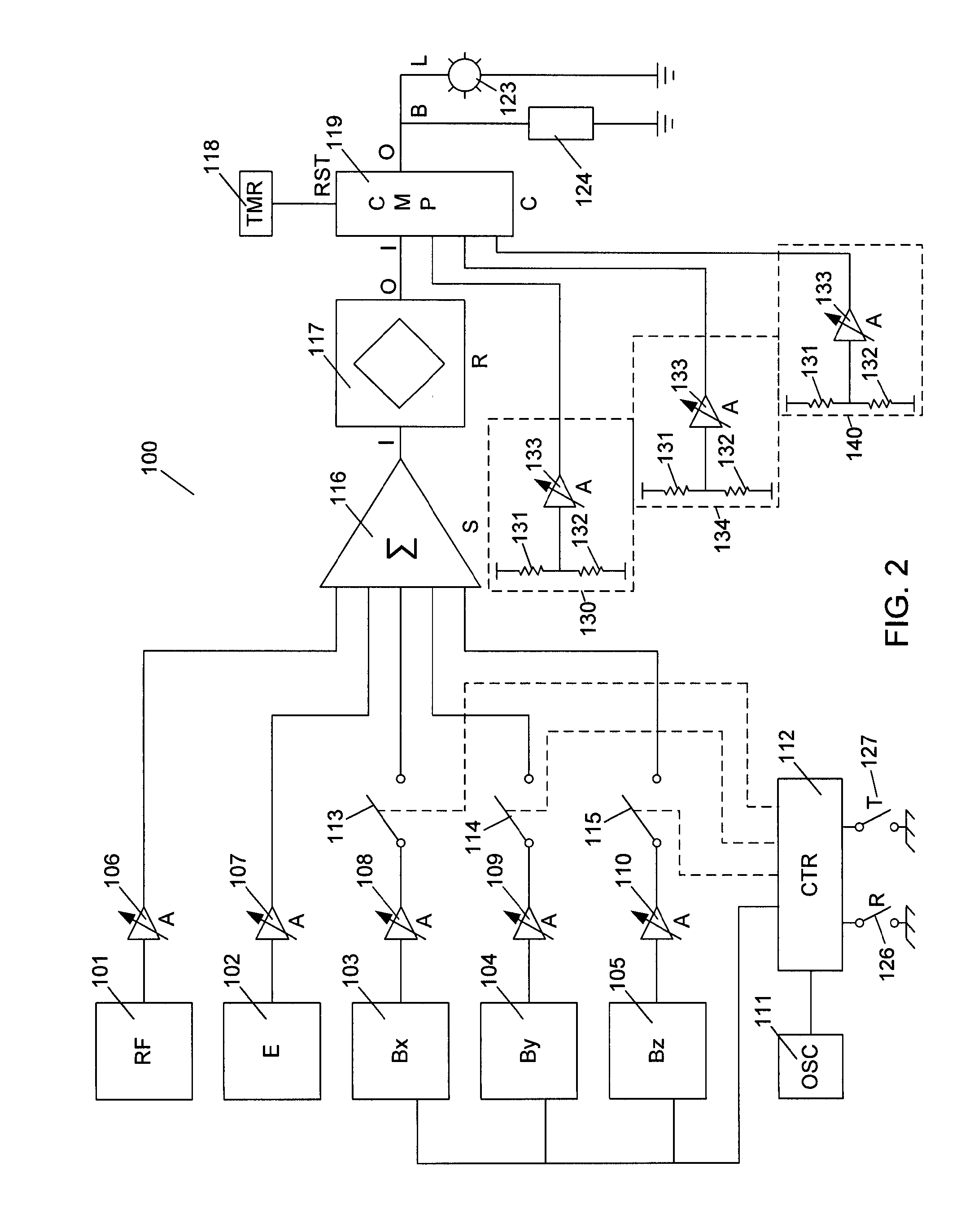 Portable magnetic, electric and radio frequency field monitoring apparatus and method