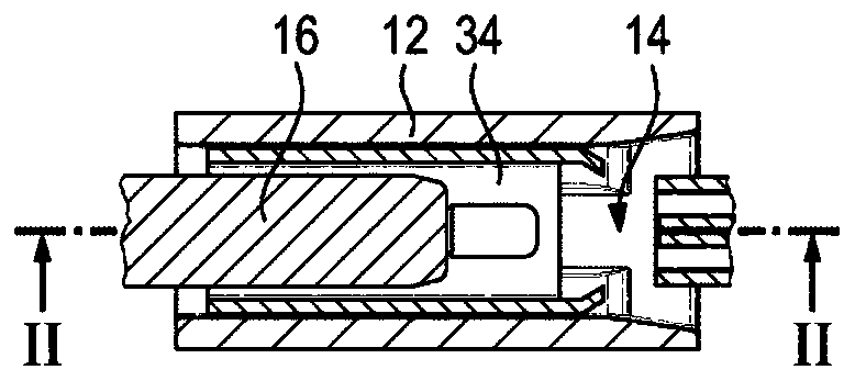 Interface for connecting electric motor to wiring harness, and electric motor