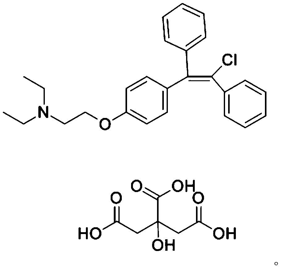 Application of clomifene citrate to anti-mycobacterium tuberculosis medicines