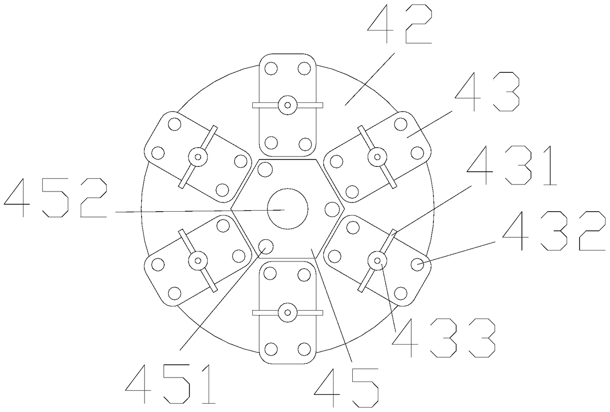 Riveting equipment for nails and iron sheets