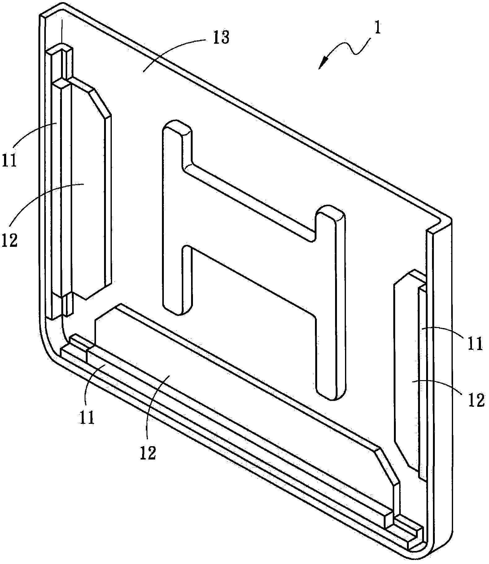 Heat dissipation frame manufacturing method and products thereof
