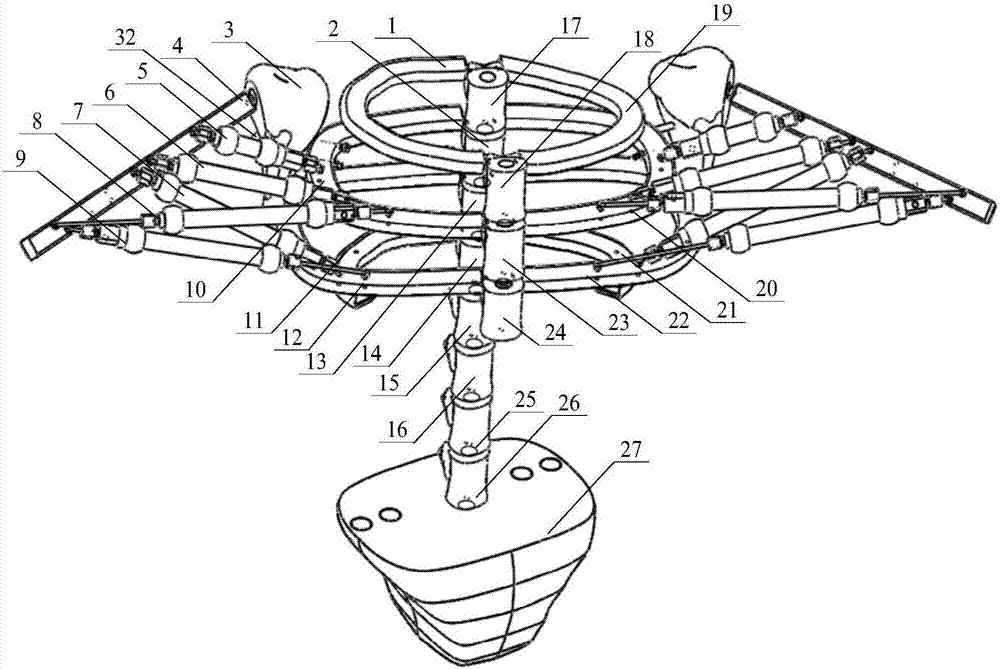 Human chest-back joint simulated system based on pneumatic muscle