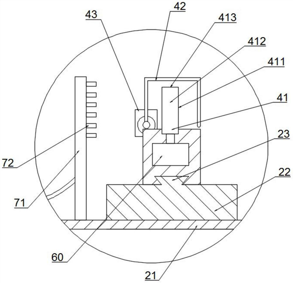 Automatic detection device for tool wear