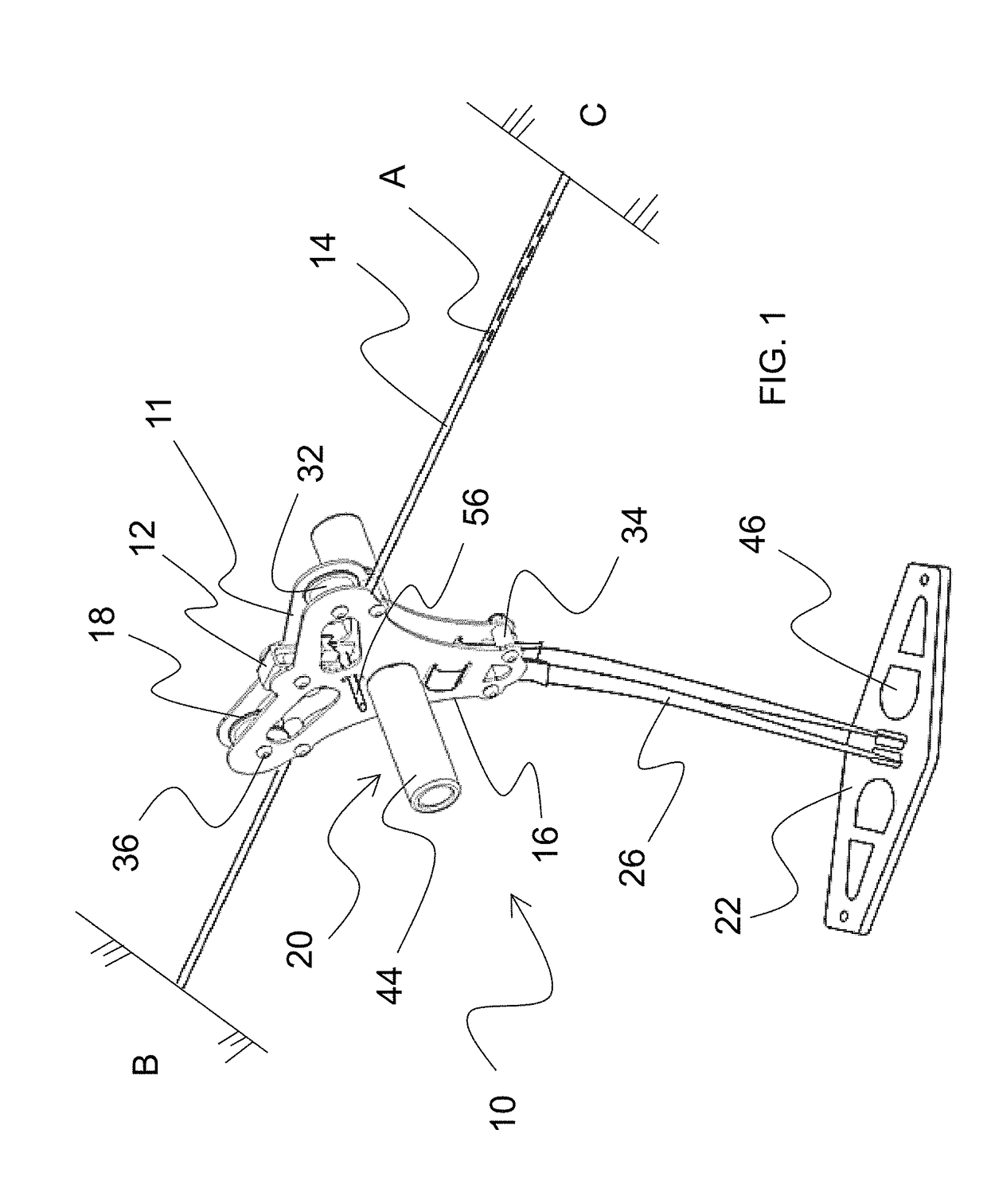 Zip line apparatus