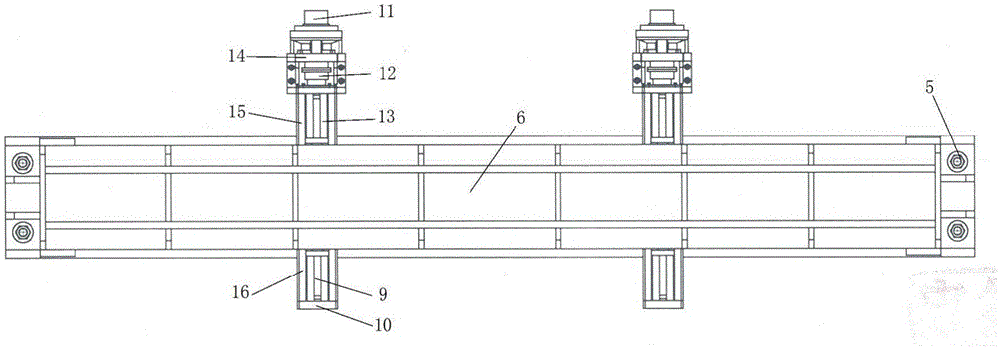 Metal sheet stacking and flattening device