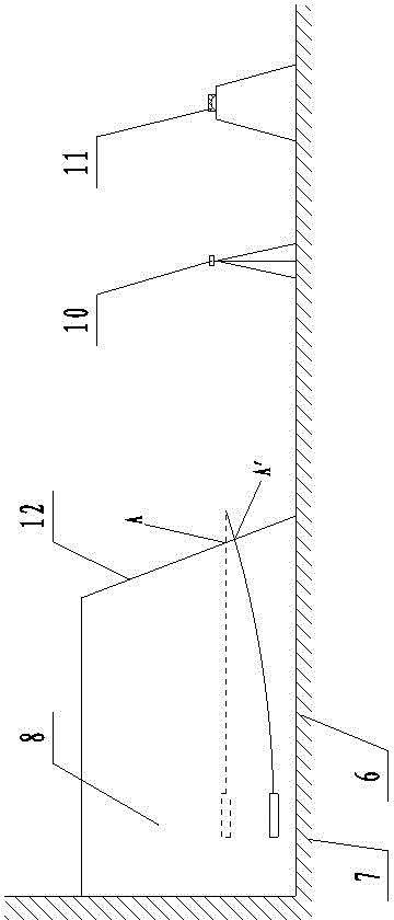 Method for measuring settlement deformation by utilizing inclinometer and angle-adjustable converter