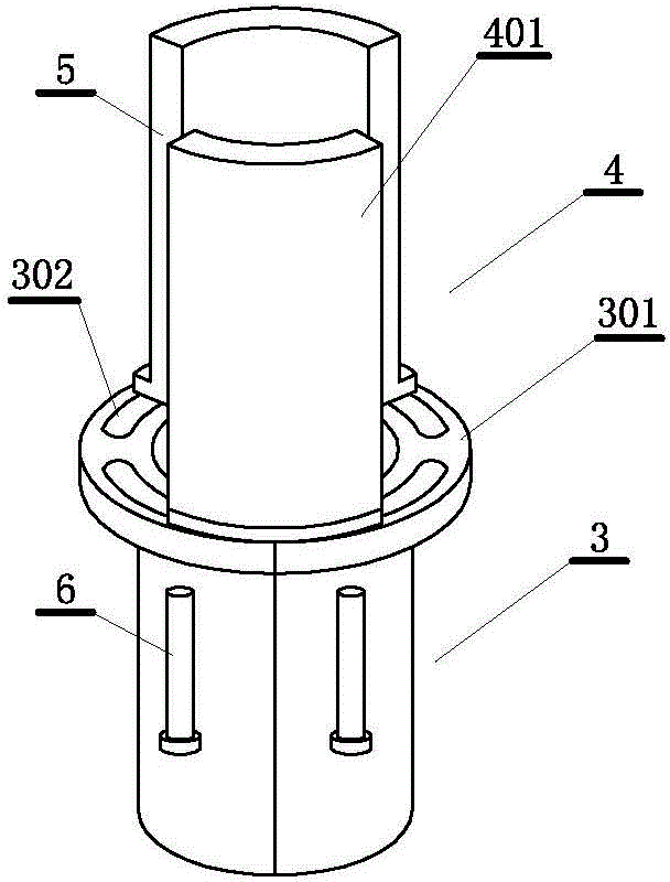 Special-shaped beam column node template and engineering template equipping method thereof