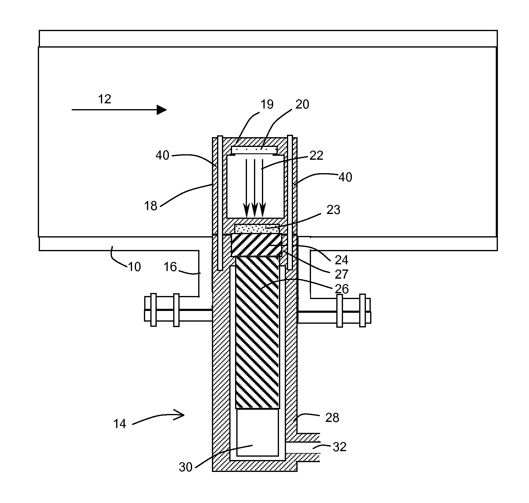 Method and apparatus for determining a fluid density