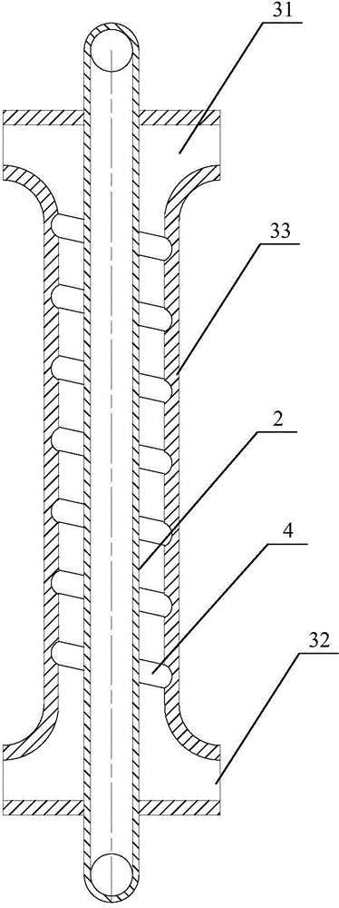 Current source-based bipolar oscillating type waste heat power generating system