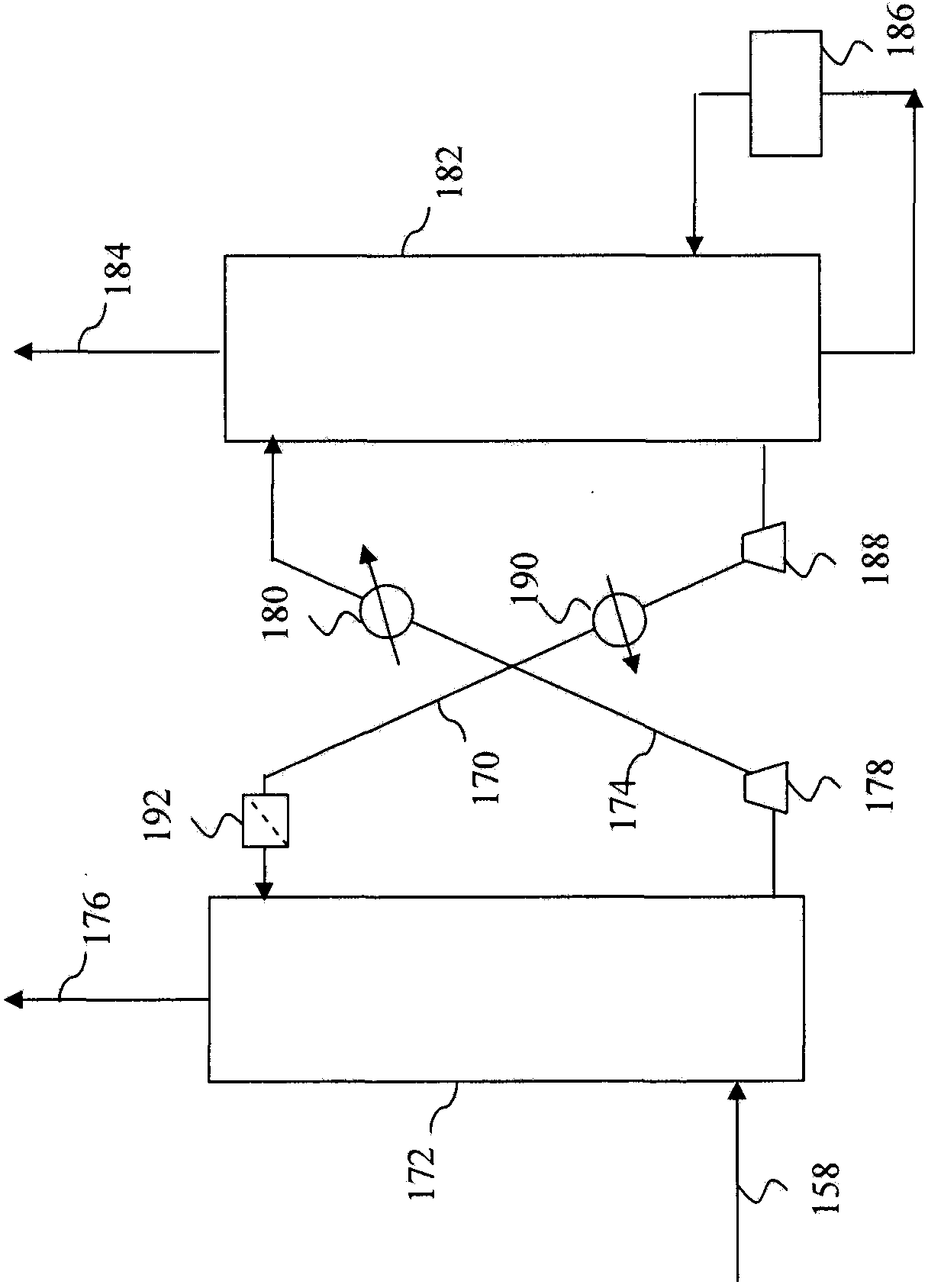 Fluidized-bed catalytic cracking method of bio-originated oxygen-containing hydrocarbon compounds