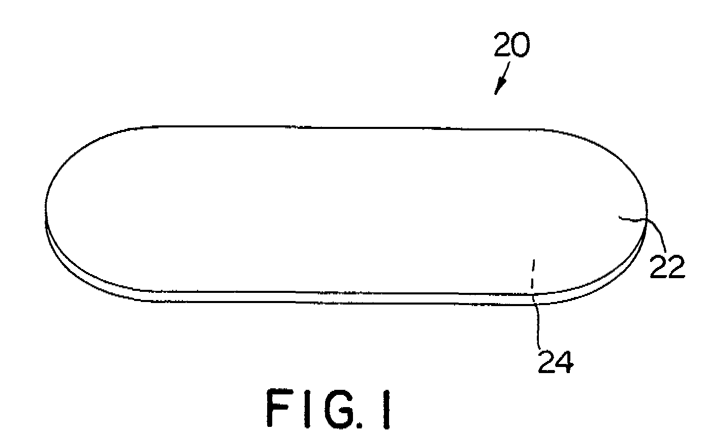 Method for producing thin, high capacity absorbent structure