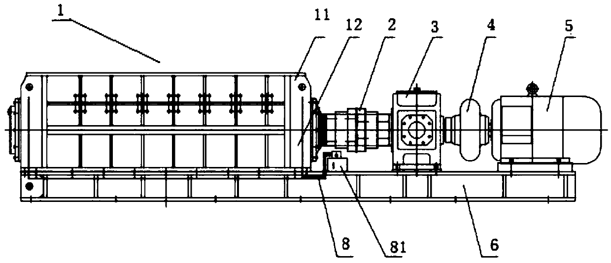 A rotary tooth crusher