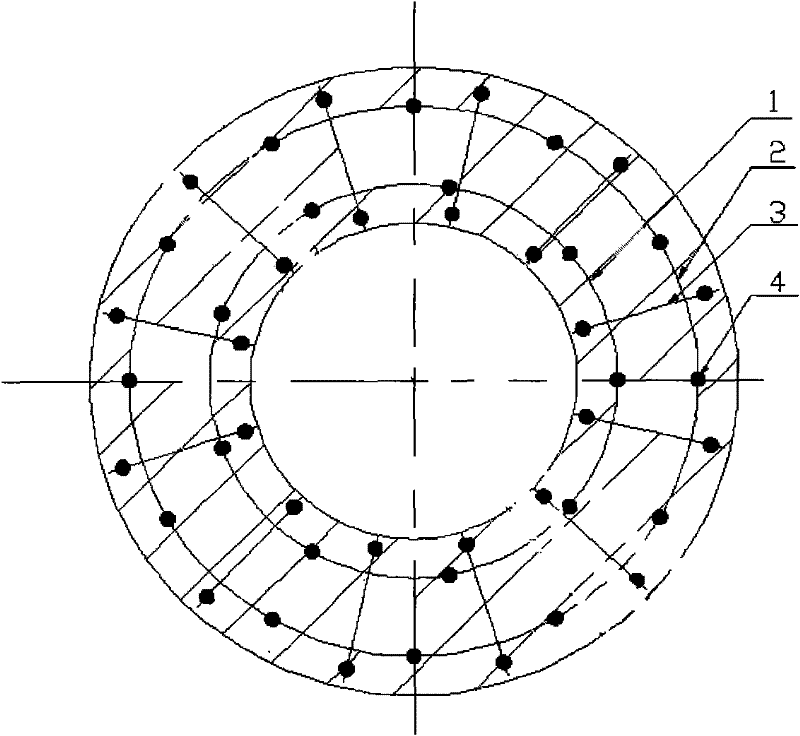 Glass cushion and preparation method