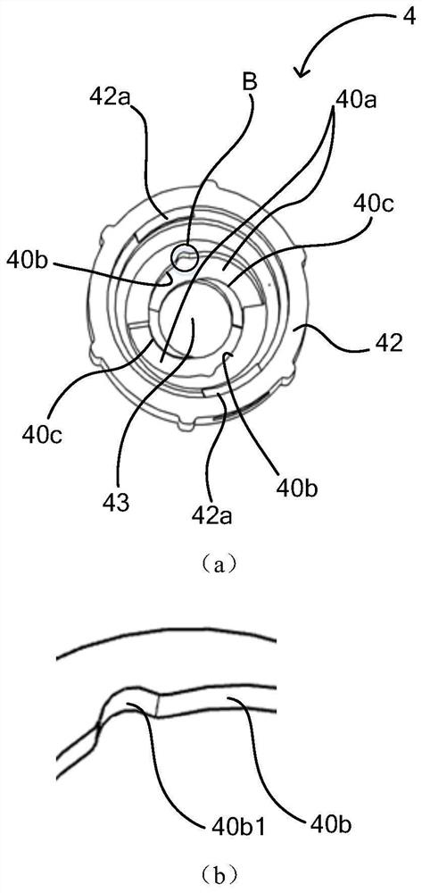 Ophthalmic implant implantation device