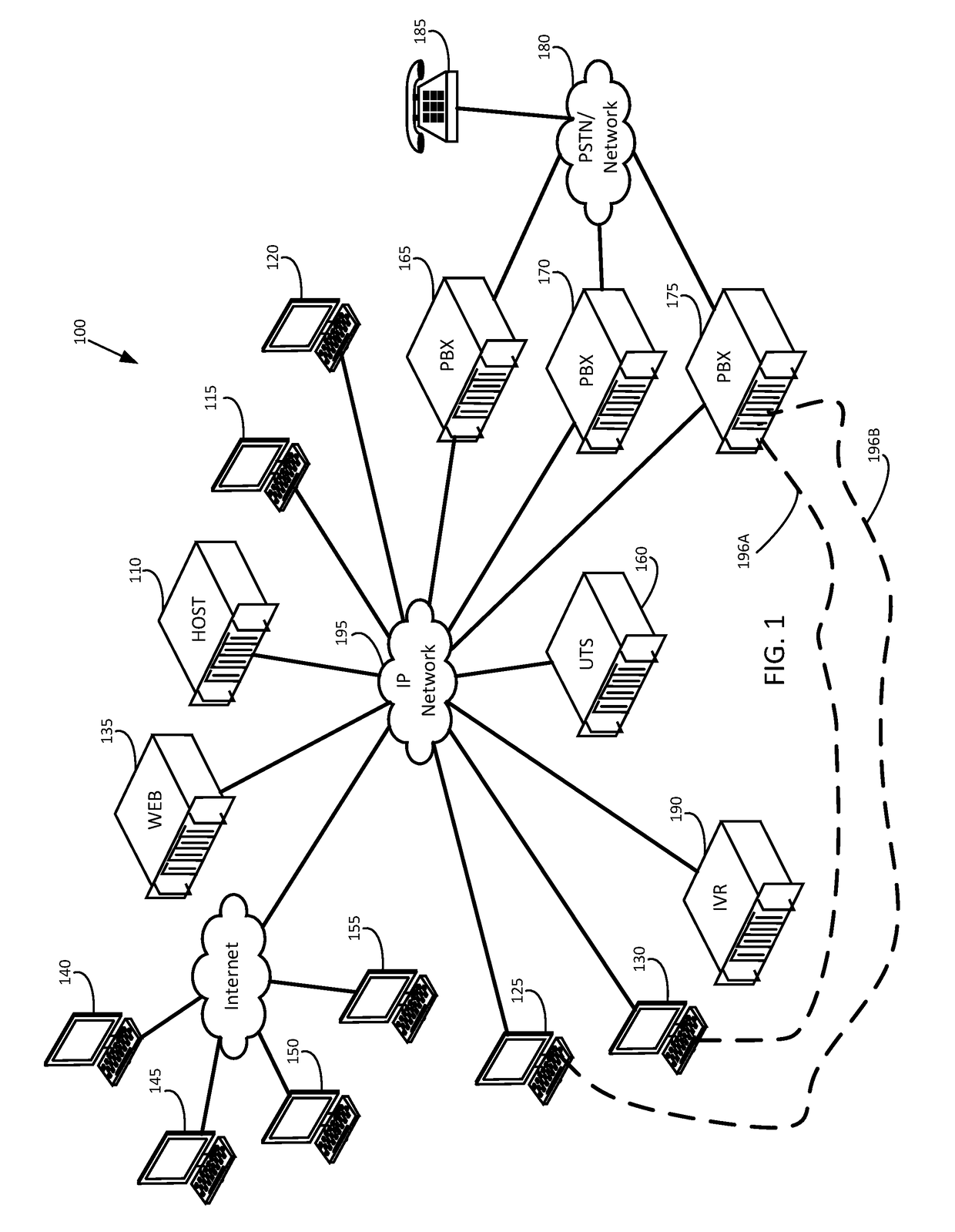 Handling audio path failure and poor quality of service for voice calls in a contact center