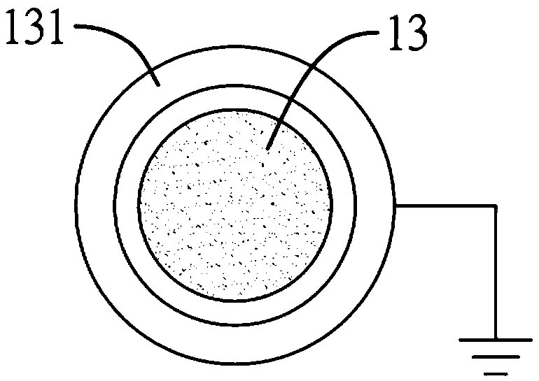 Projected capacitive detecting system for detecting human activities