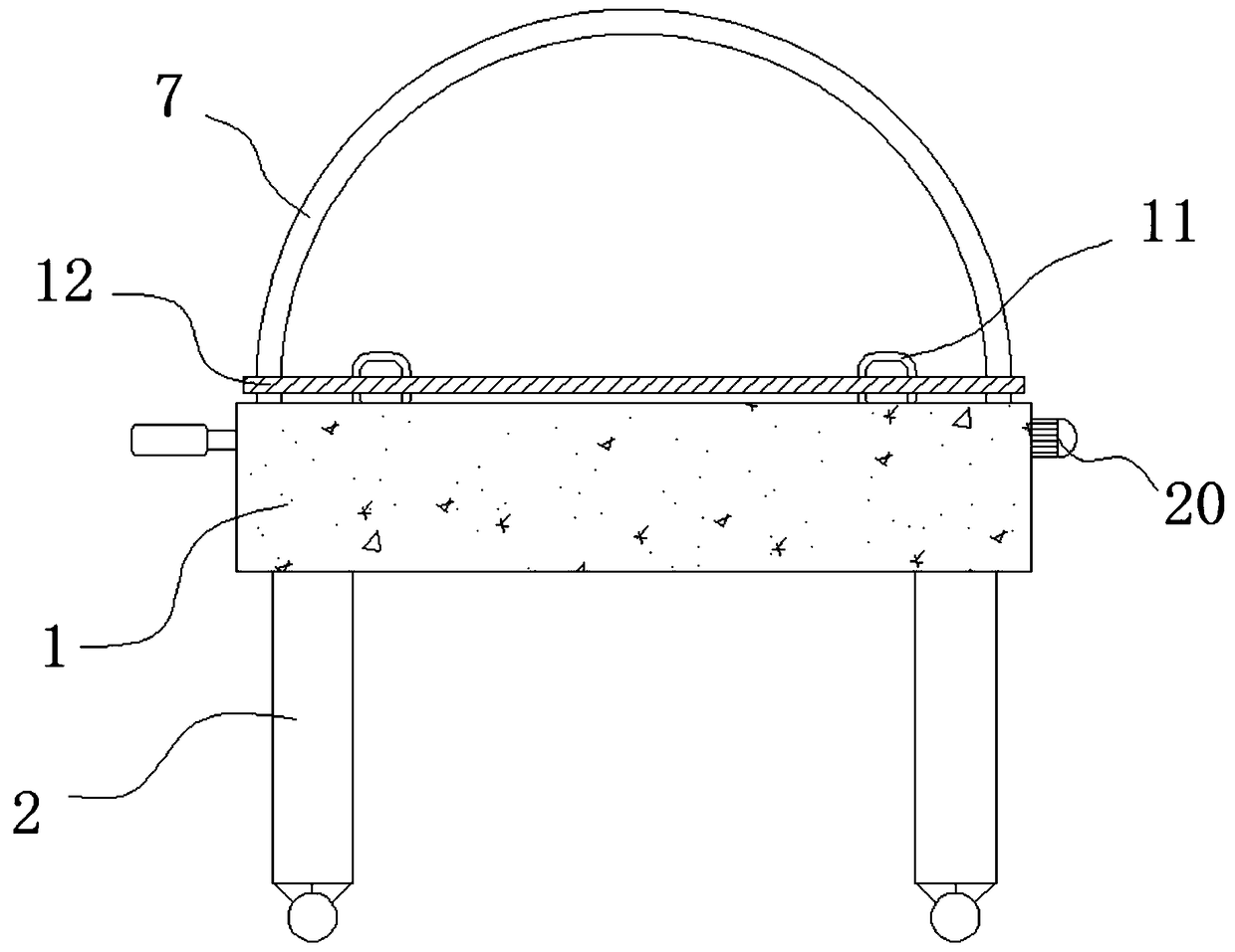 Agricultural product airing device for agriculture