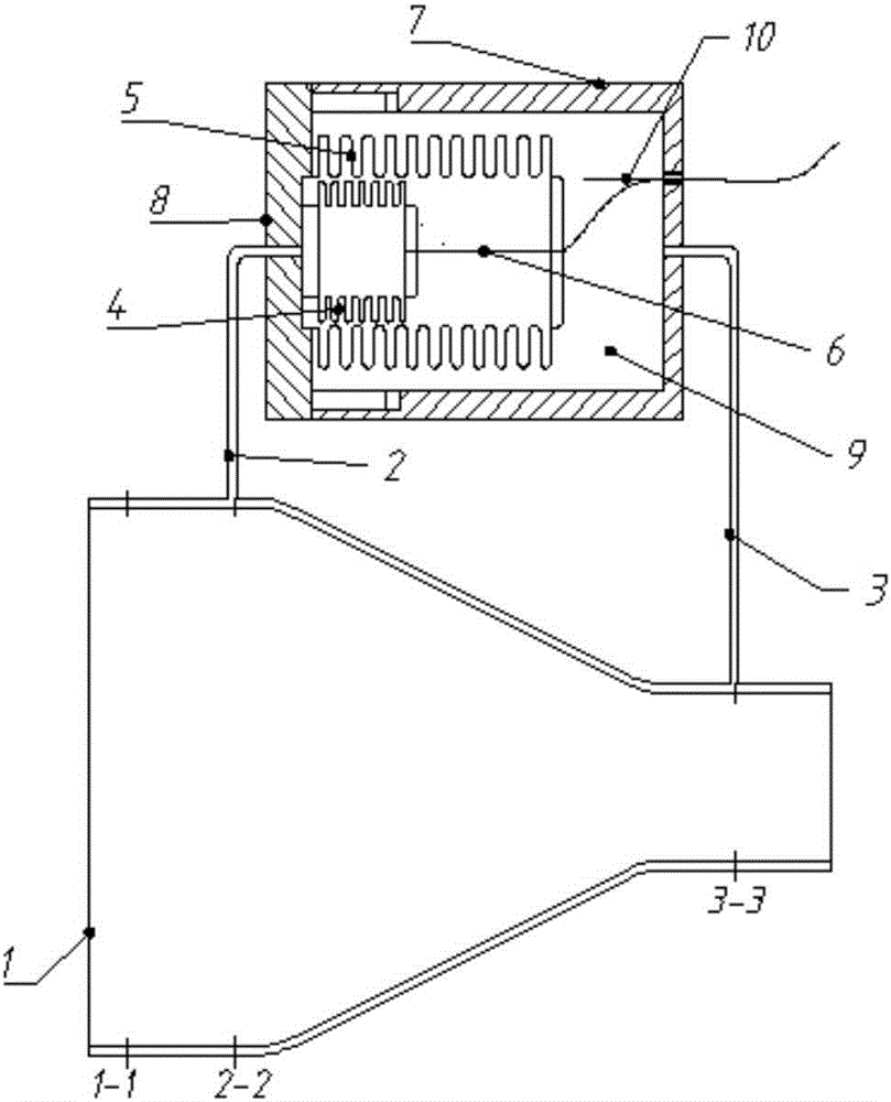 Optical fiber differential pressure wind speed sensor and application thereof