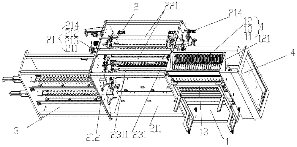 A fully automatic slitting machine