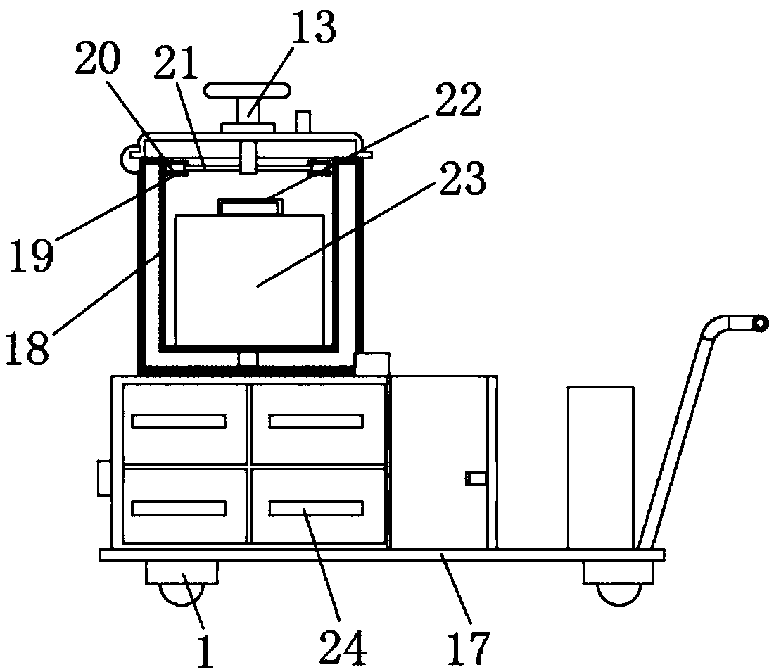 Multi-functional living body inspection device for pathology department