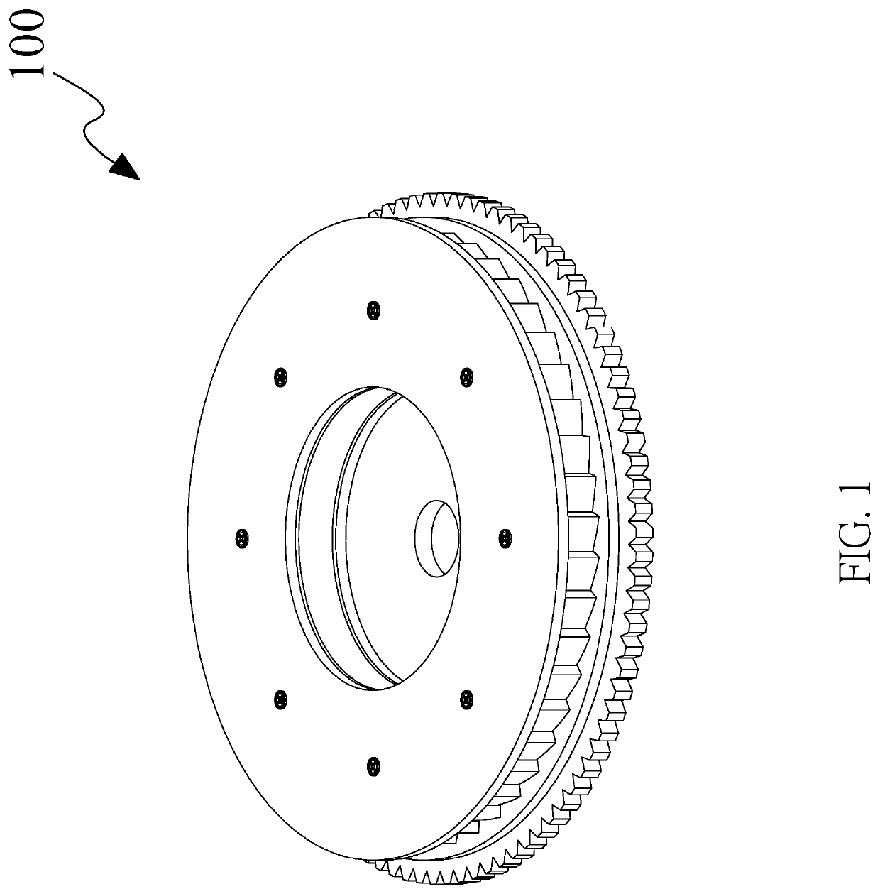 Magnetic rotary disc