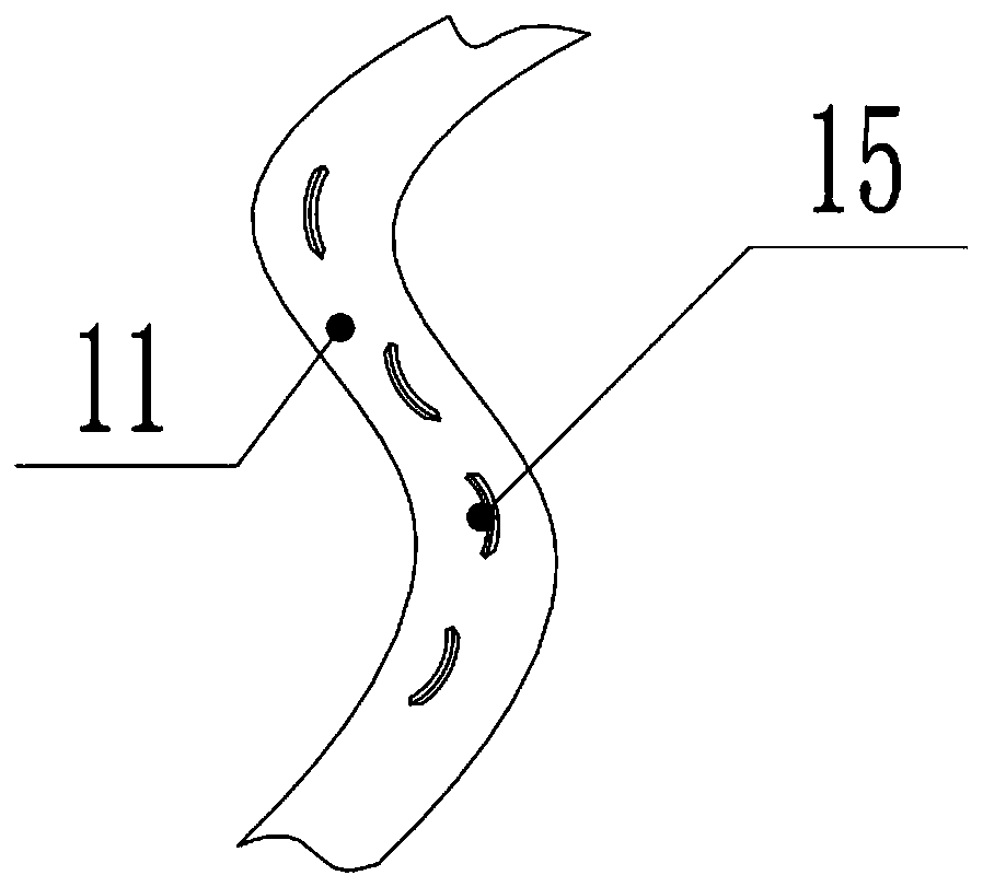 Device and method for cleaning wool in karst areas