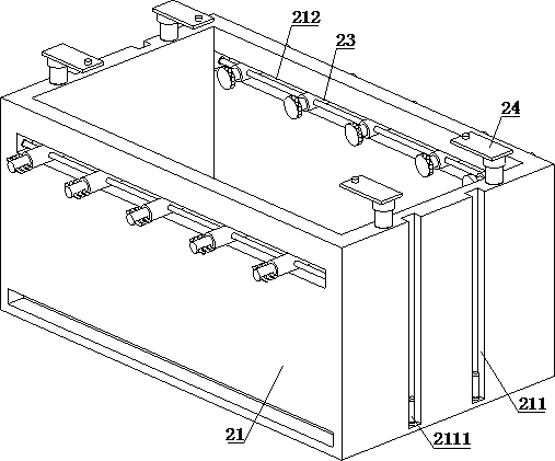 A three-phase transformer with extractable pressing plate