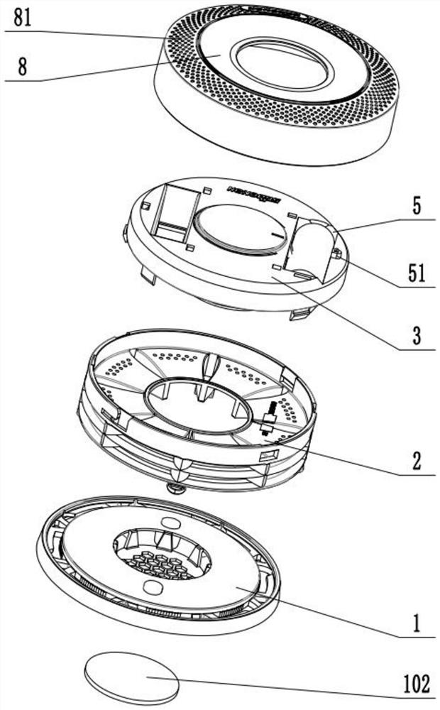 Independent fire detection alarm