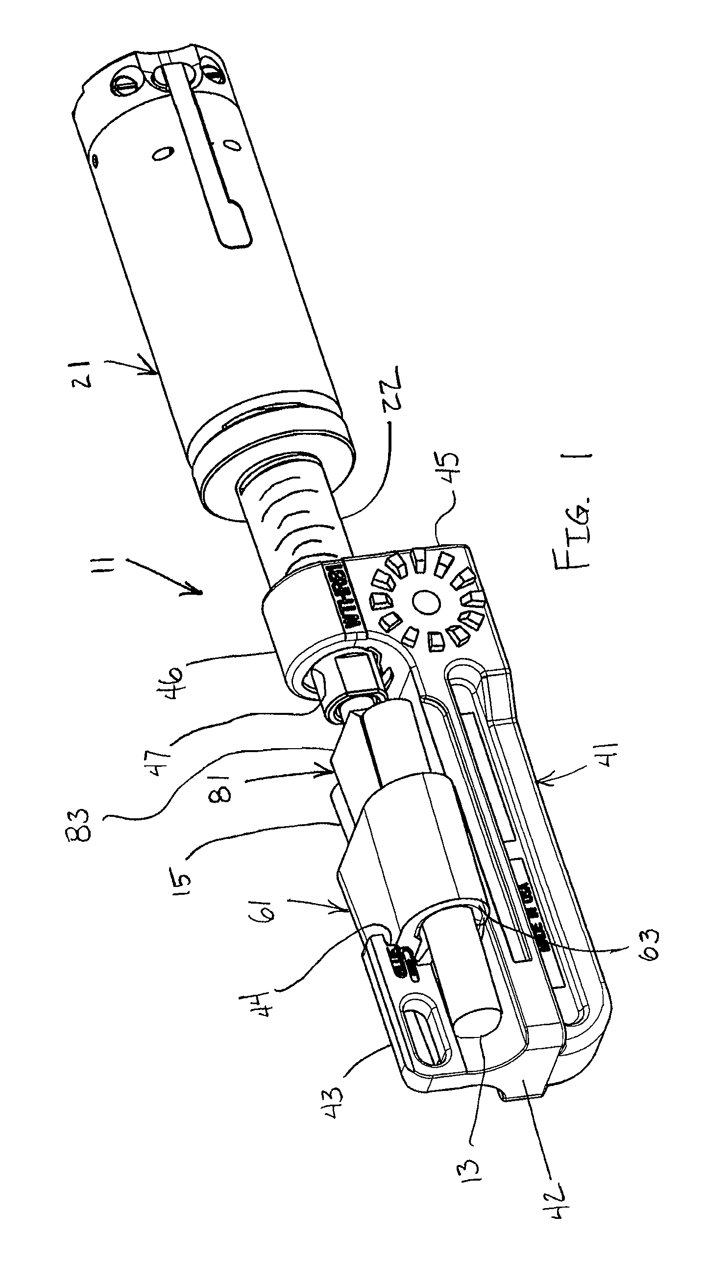 Limit indicator for ram of wedge connector