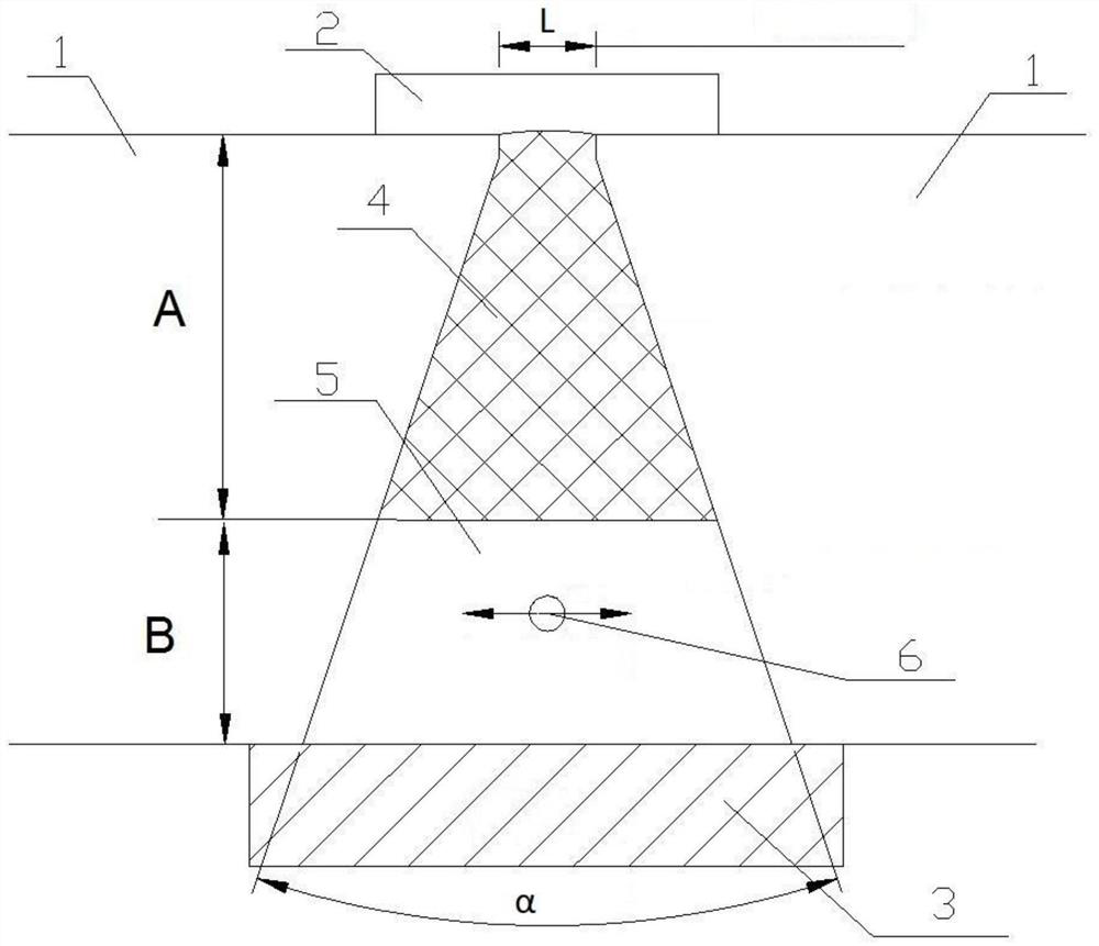 Method for improving thick plate vertical butt welding efficiency