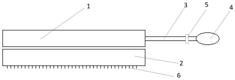 Micro-needle auxiliary material device