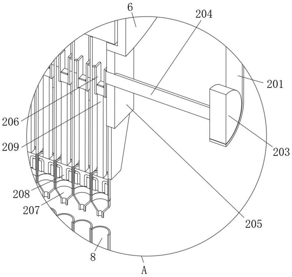 Material control device for gunpowder filling for firecracker production