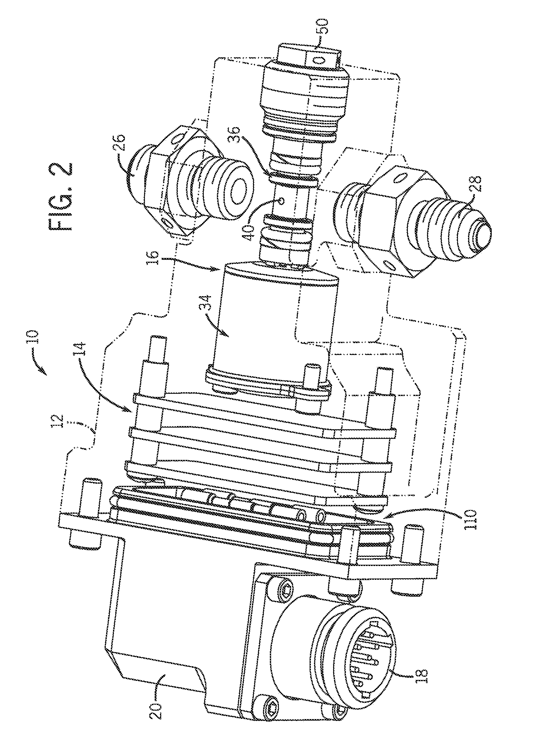 Ullage pressure regulator