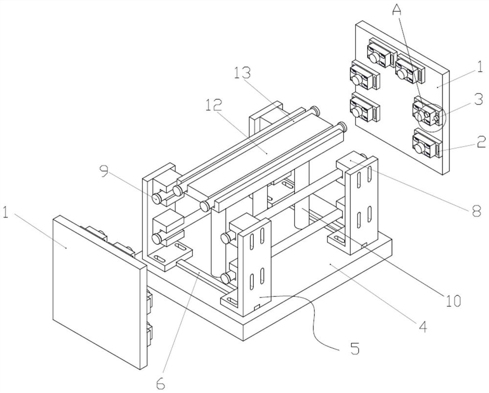 A universal welding system for flower baskets