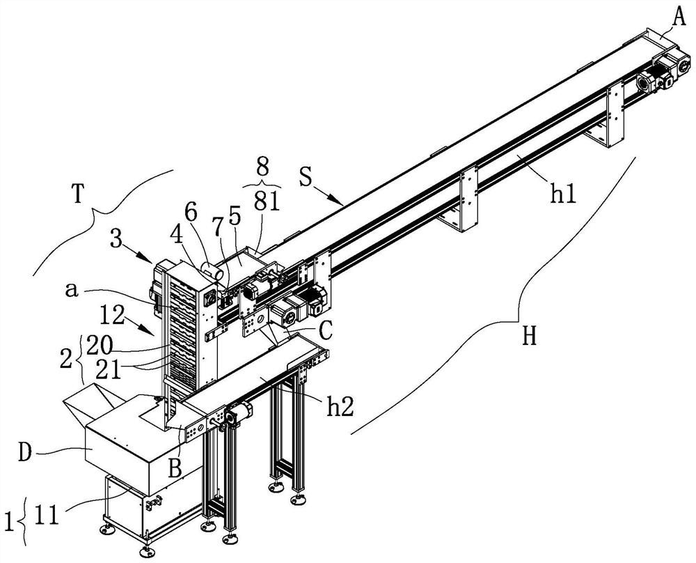 Yogurt spoon circulating and continuous feeding process for yogurt cup lid assembling