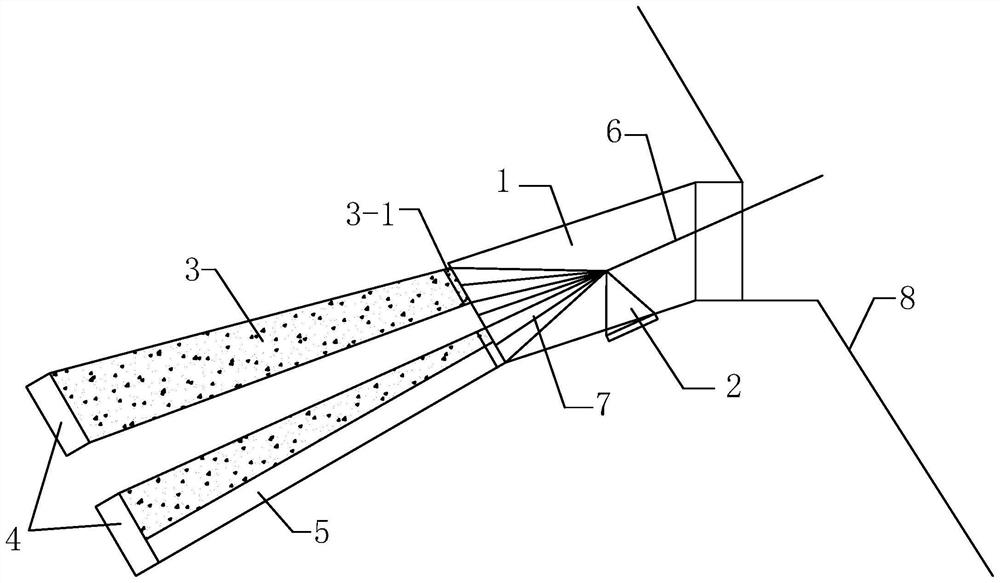 A composite anchorage of suspension bridge tunnel anchor and its construction method