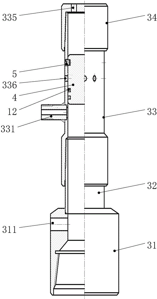 Oil-gas well perforator ground target shooting test device