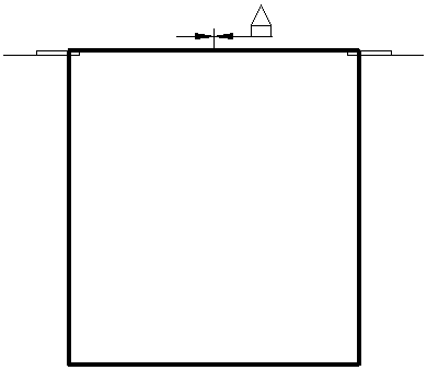 Fixing device for water-stop belt for rectangular cross-section of underground structure and rapid installation construction method