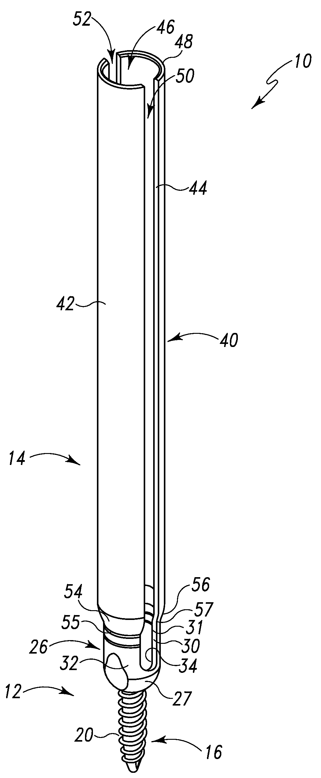 Spinal Rod Guide For A Vertebral Screw Spinal Rod Connector Assembly