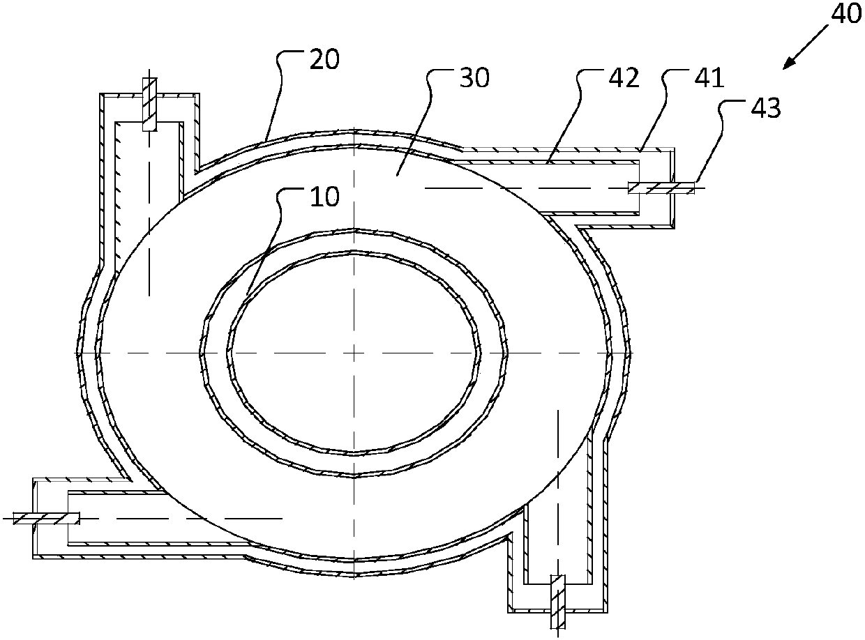Gas turbine and annular combustion chamber thereof