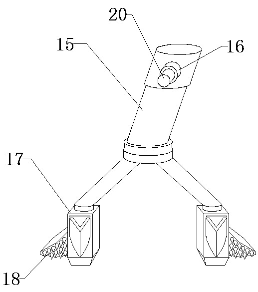 Agricultural soil-loosening device