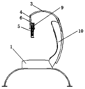 Automatically-paging reading chair based on sight tracking and control device and control method of automatically-paging reading chair